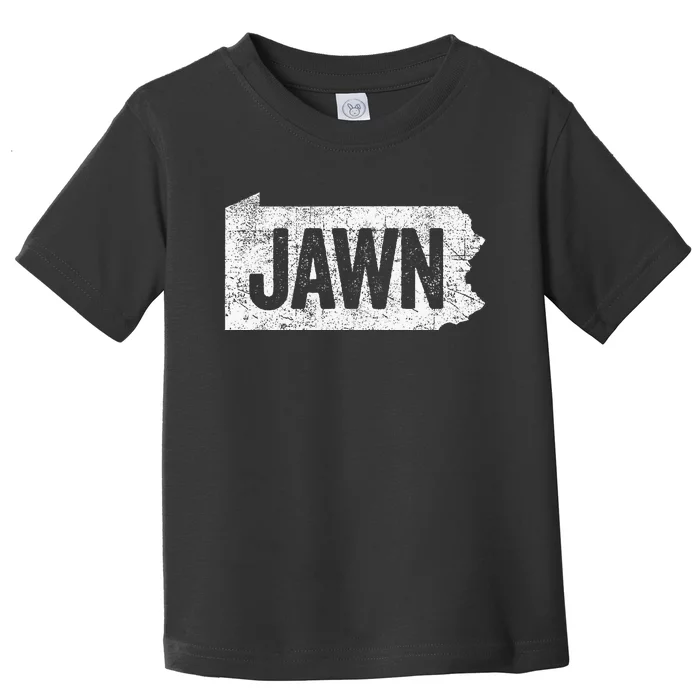 Jawn Funny Slang Philadelphia Vintage Toddler T-Shirt