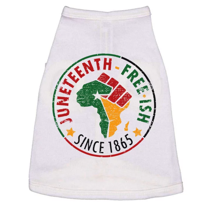 juneteenth freeish since 1865 Doggie Tank