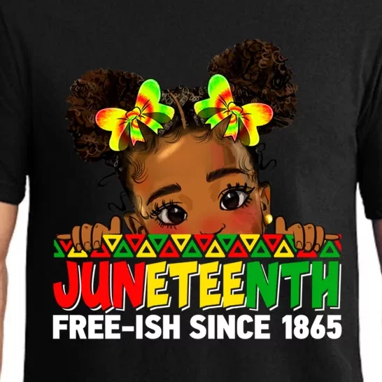 Juneteenth Freeish Since 1865 Black Freedom Day Cute Gift Pajama Set