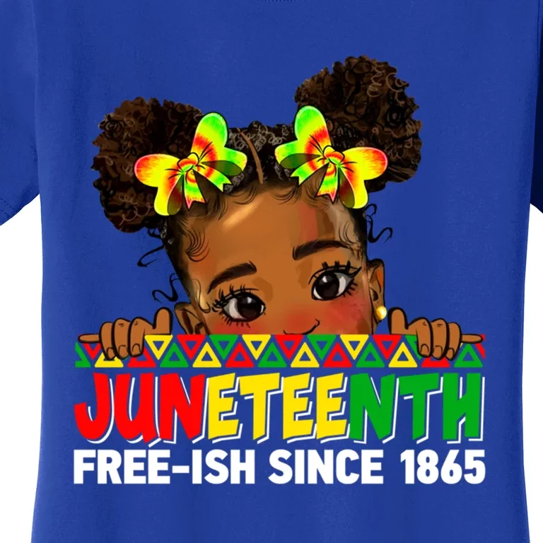 Juneteenth Freeish Since 1865 Black Freedom Day Cute Gift Women's T-Shirt