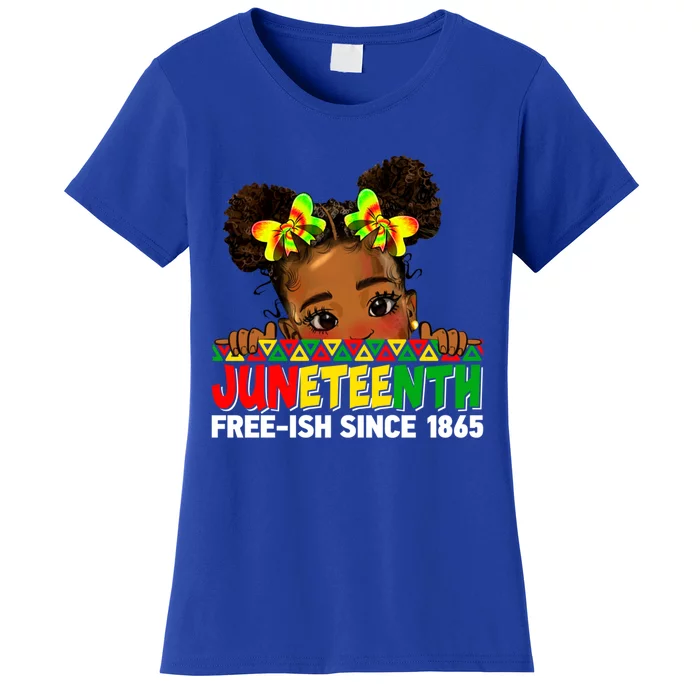 Juneteenth Freeish Since 1865 Black Freedom Day Cute Gift Women's T-Shirt