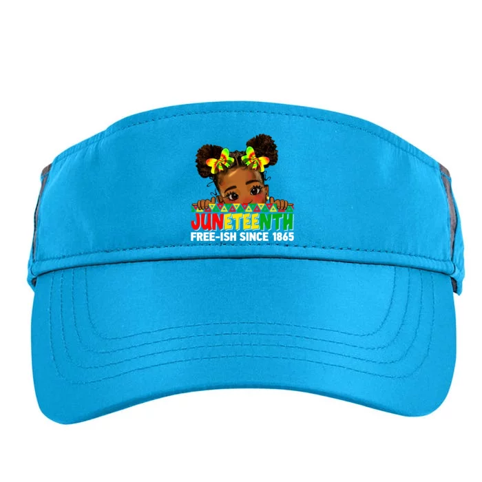 Juneteenth Freeish Since 1865 Black Freedom Day Cute Gift Adult Drive Performance Visor