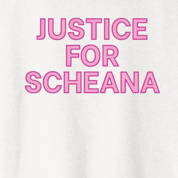 Justice For Scheana TEAM ARIANA Women's Crop Top Tee