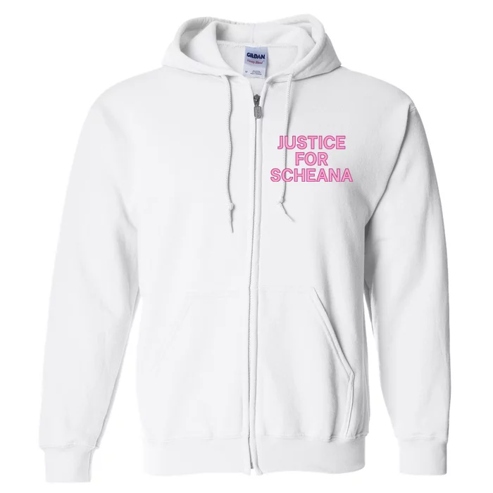 Justice For Scheana TEAM ARIANA Full Zip Hoodie