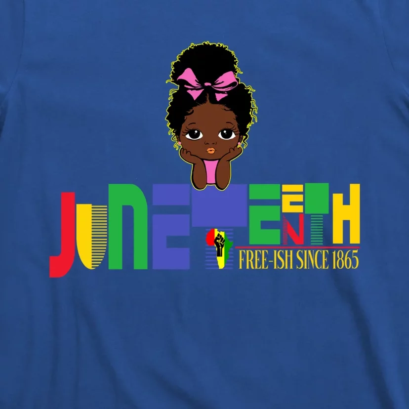 Juneteenth Freeish Since 1865 Melanin Black Freedom Gift T-Shirt