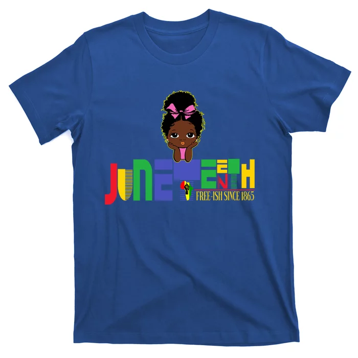 Juneteenth Freeish Since 1865 Melanin Black Freedom Gift T-Shirt