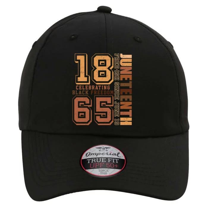 Juneteenth Freegiftish Since 1865 Black History Black Freedom Gift The Original Performance Cap