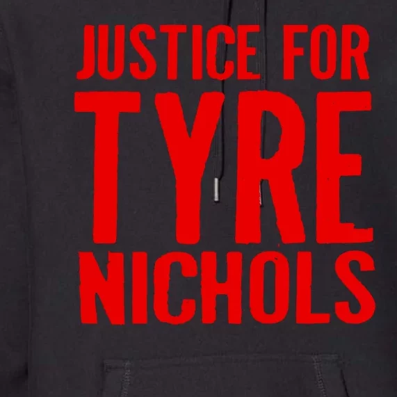 Justice For Tyre Nichols Tribute Premium Hoodie