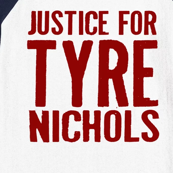 Justice For Tyre Nichols Tribute Baseball Sleeve Shirt