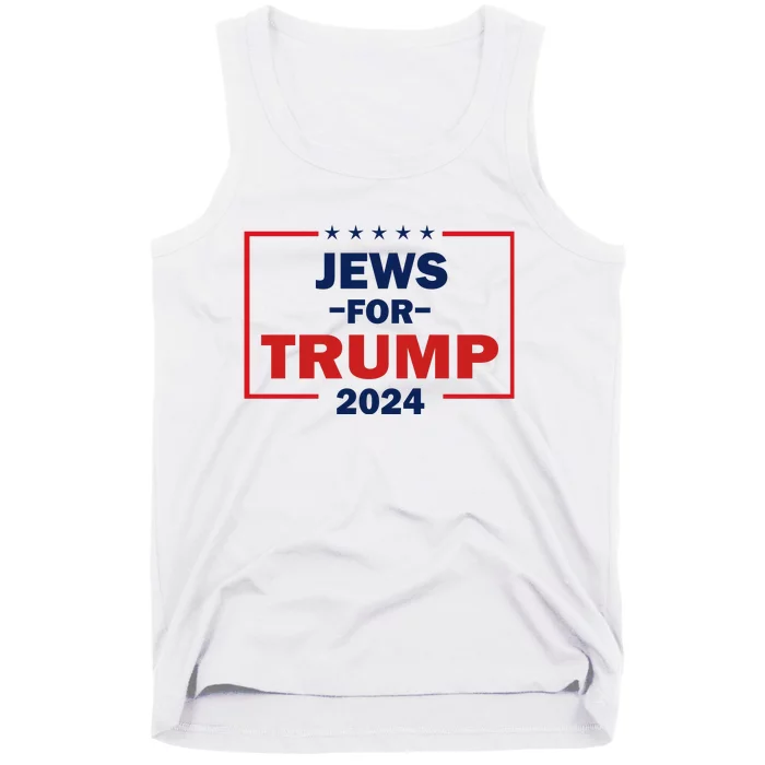 Jews For Trump 2024 Trump Supporters Tank Top