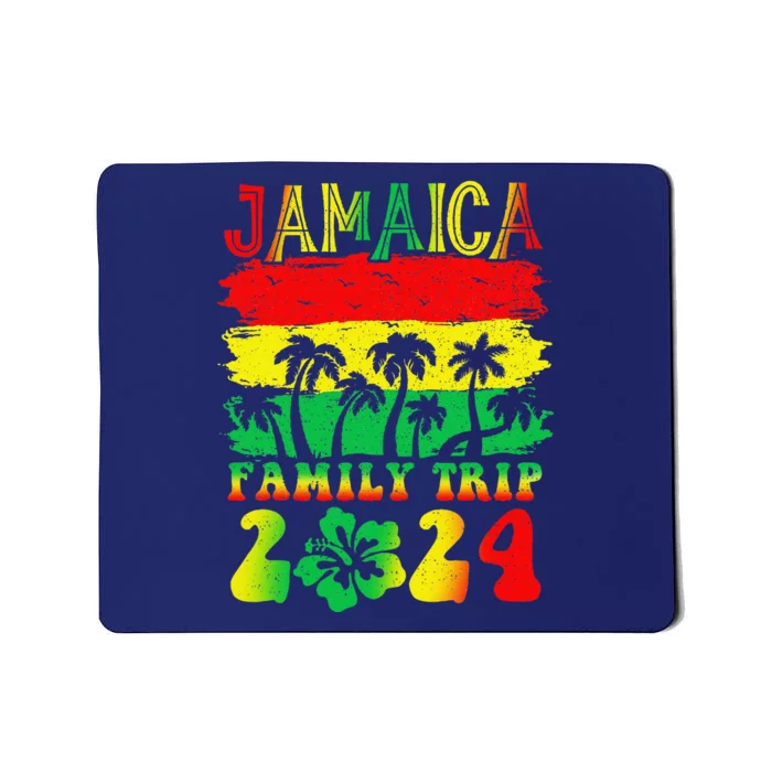 Jamaica Family Trip 2024 Jamaican Caribbean Beach Vacationx Mousepad