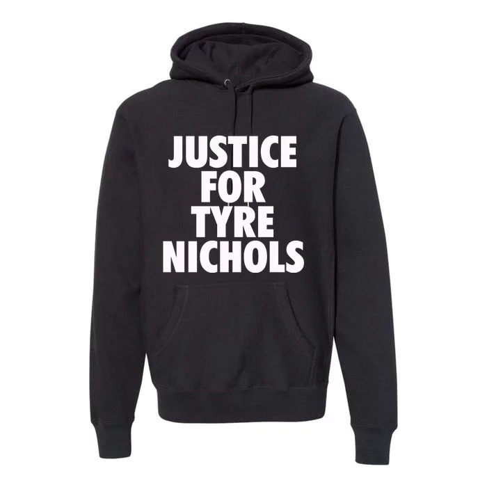 Justice For Tyre Nichols Premium Hoodie