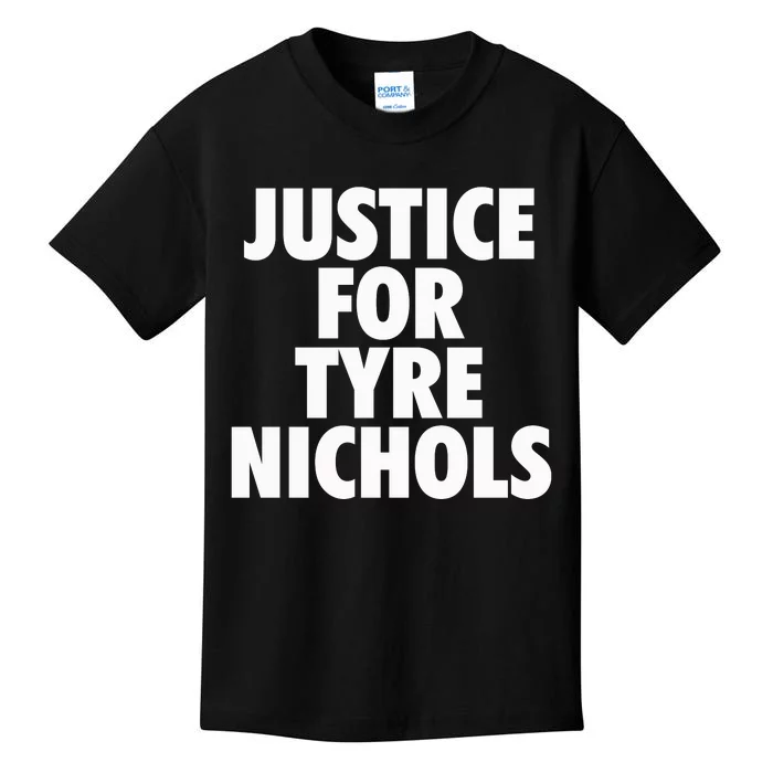 Justice For Tyre Nichols Kids T-Shirt