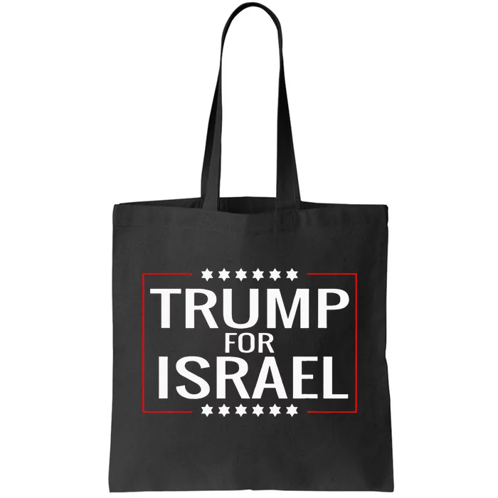 Jews For Trump 2020 Hebrew Rally Signjewish Israel Tote Bag