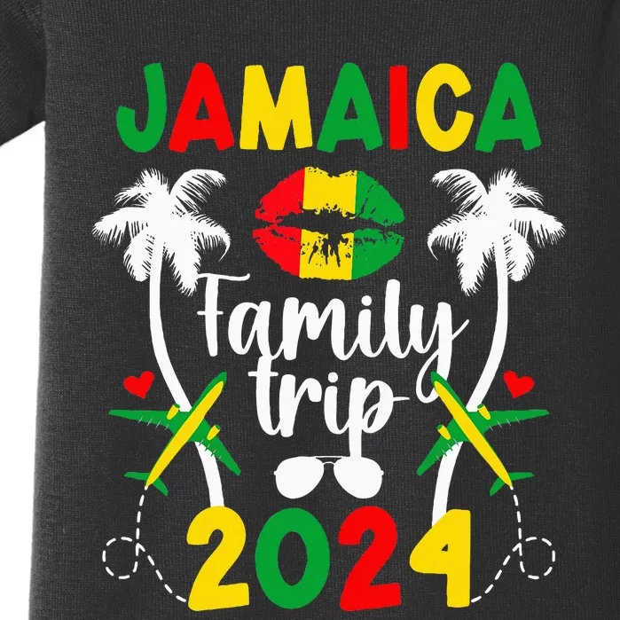 Jamaica Family Trip 2024 Jamaica Vacation 2024 Travel Family Baby Bodysuit