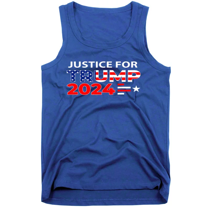 Justice For Trump Donald Trump 2024 Tank Top