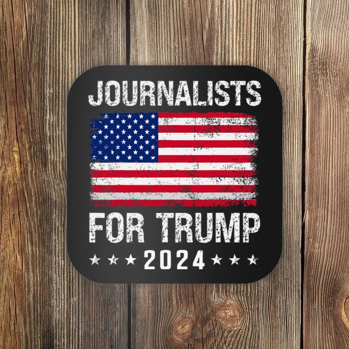 Journalists For Trump 2024 Coaster