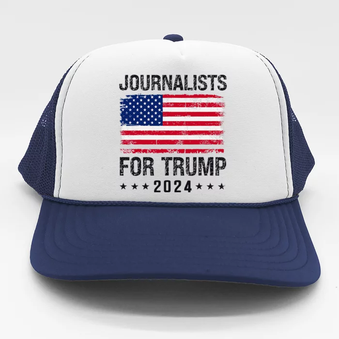 Journalists For Trump 2024 Trucker Hat