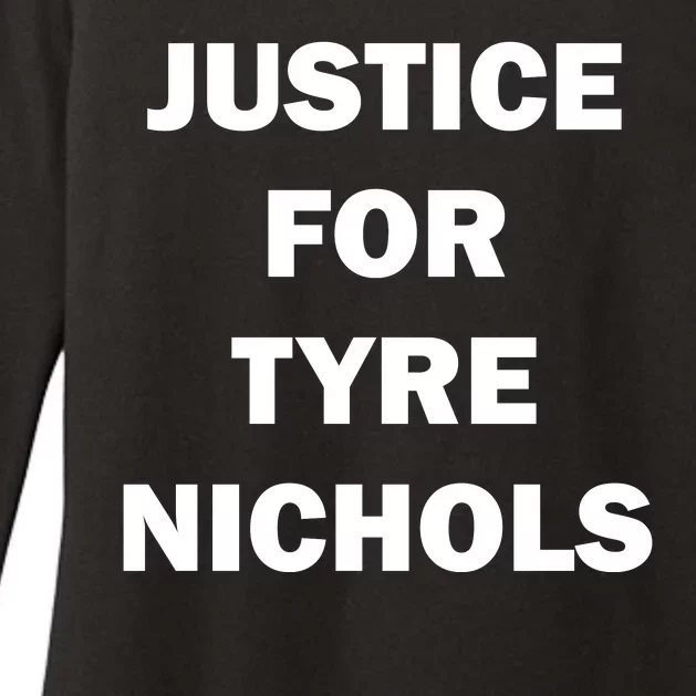 Justice For Tyre Nichols Womens CVC Long Sleeve Shirt