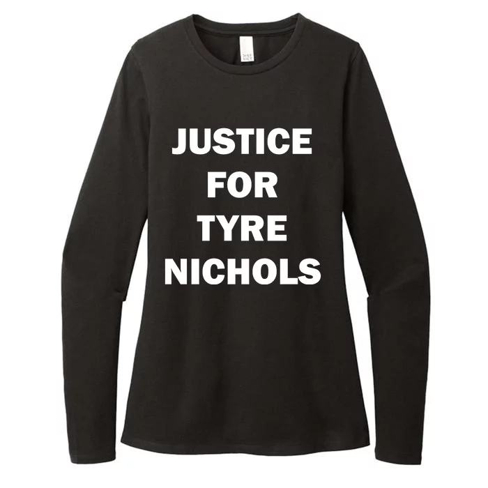 Justice For Tyre Nichols Womens CVC Long Sleeve Shirt