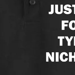 Justice For Tyre Nichols Dry Zone Grid Performance Polo