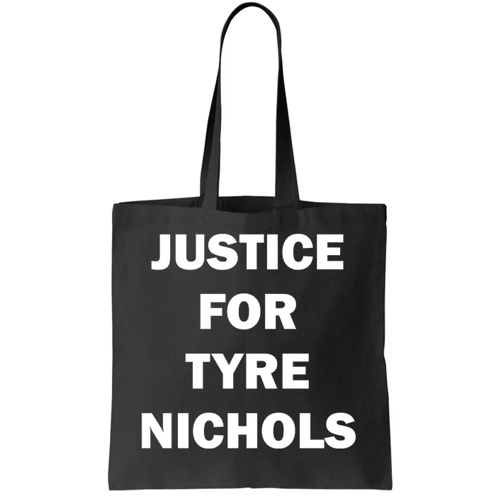 Justice For Tyre Nichols Tote Bag