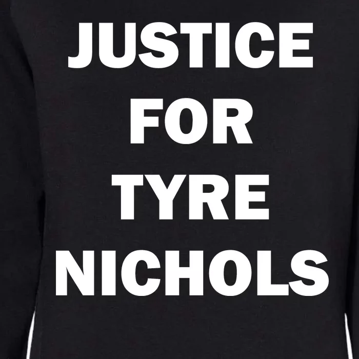 Justice For Tyre Nichols Womens California Wash Sweatshirt