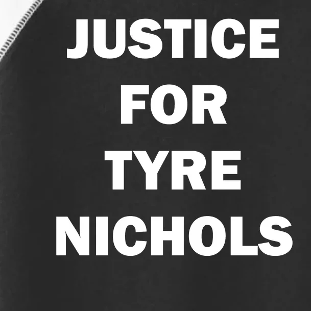 Justice For Tyre Nichols Toddler Fine Jersey T-Shirt