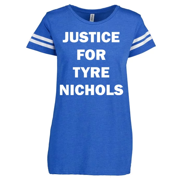 Justice For Tyre Nichols Enza Ladies Jersey Football T-Shirt