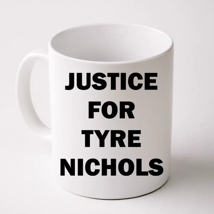 Justice For Tyre Nichols Front & Back Coffee Mug