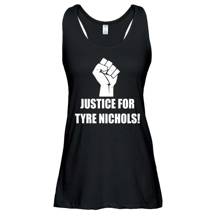 Justice For Tyre Nichols Protest Fist Ladies Essential Flowy Tank