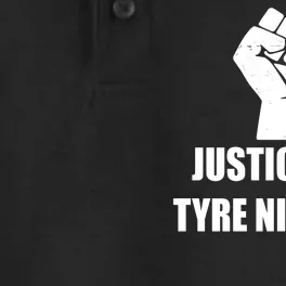 Justice For Tyre Nichols Protest Fist Dry Zone Grid Performance Polo