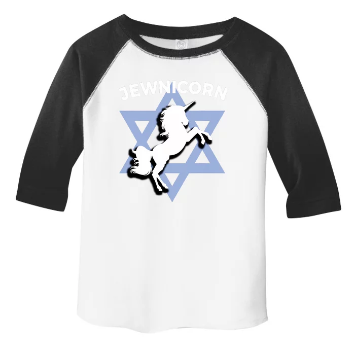 Jewnicorn Funny Unicorn Jewish Hanukkah Chanukah Toddler Fine Jersey T-Shirt