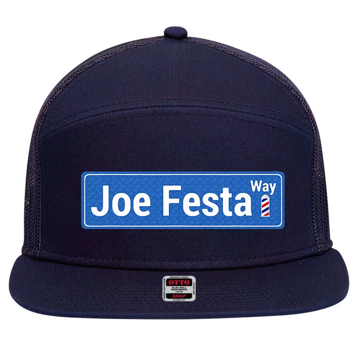 Joe Festa Way Celebratory 7 Panel Mesh Trucker Snapback Hat