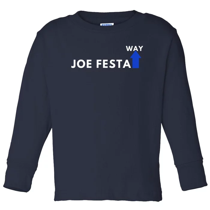 Joe Festa Way Celebratory Toddler Long Sleeve Shirt