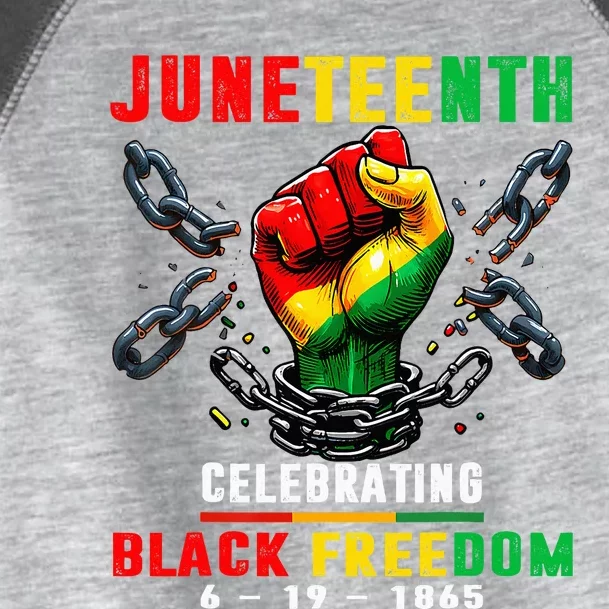 Juneteenth For Women Celebrate Black Freedom 1865 Toddler Fine Jersey T-Shirt