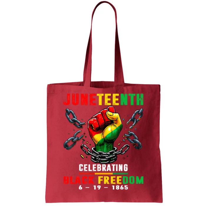 Juneteenth For Women Celebrate Black Freedom 1865 Tote Bag