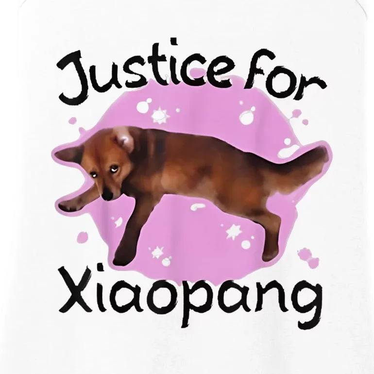 Justice For Xiaopang Ladies Essential Tank