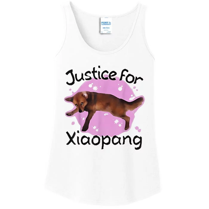 Justice For Xiaopang Ladies Essential Tank