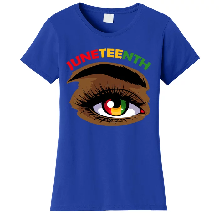 Juneteenth Gift African American Black History Pride 1865 Cool Gift Women's T-Shirt