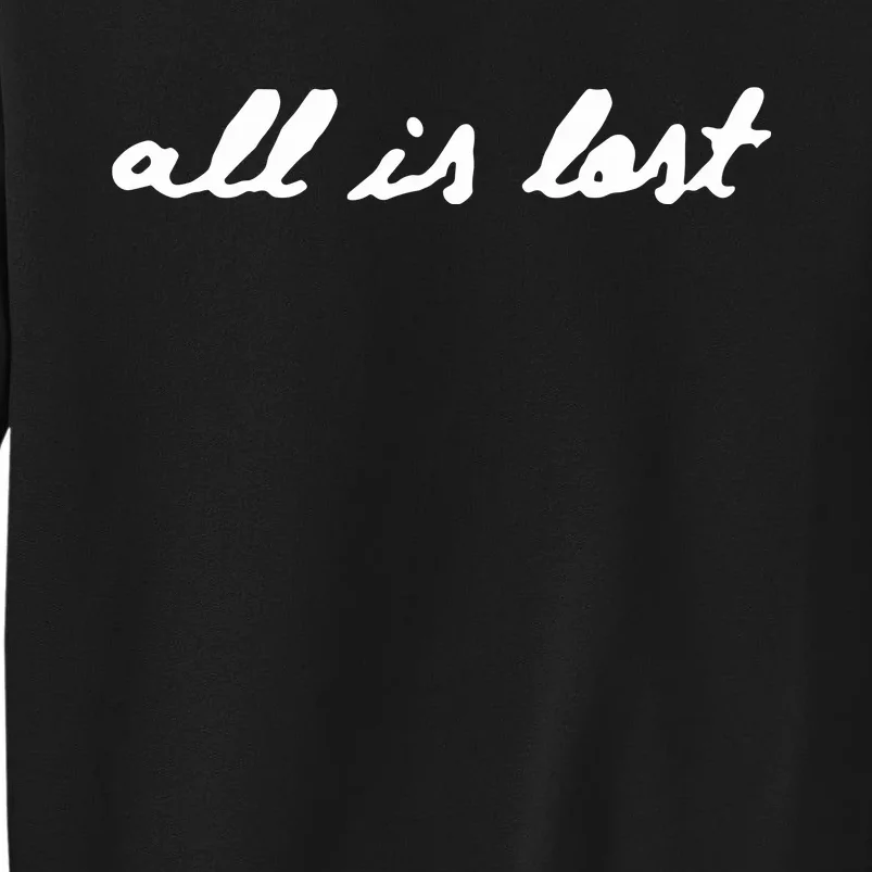 Johnny Goth All Is Lost Skull Tall Sweatshirt