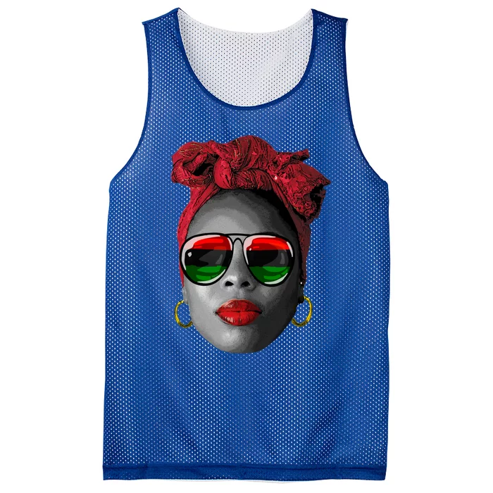 Junenth Gift Black History Dope Proud Afro Queen Gift Mesh Reversible Basketball Jersey Tank