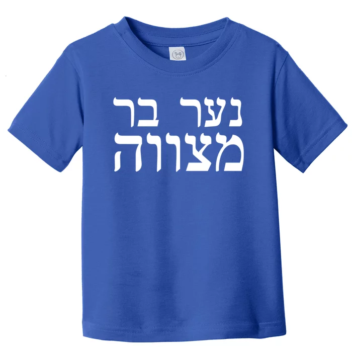 Jewish Gift Bar Mitzvah Great Gift In Hebrew Israel Print Gift Toddler T-Shirt