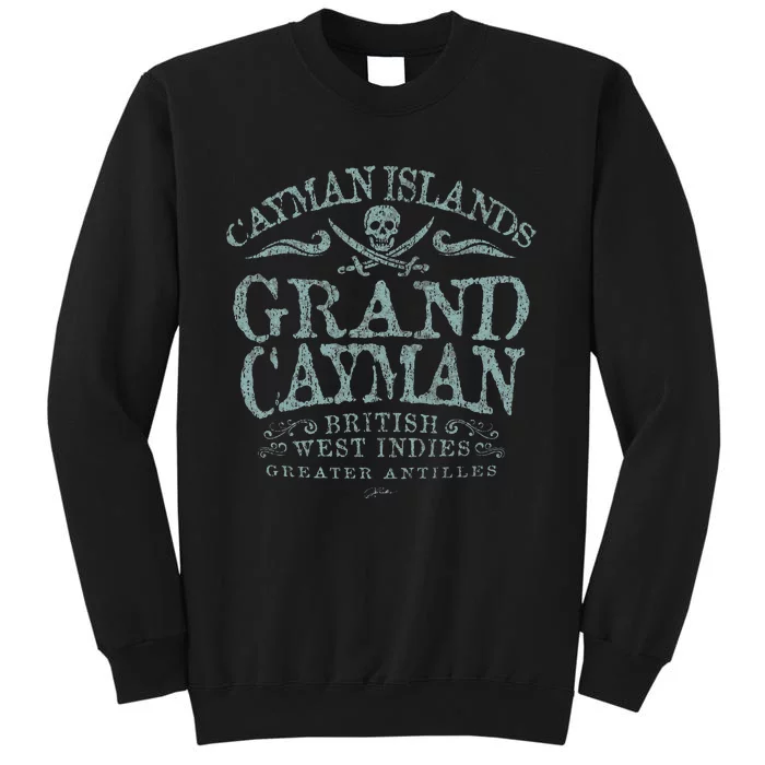 Jcombs Grand Cayman Cayman Islands Pirate Tall Sweatshirt