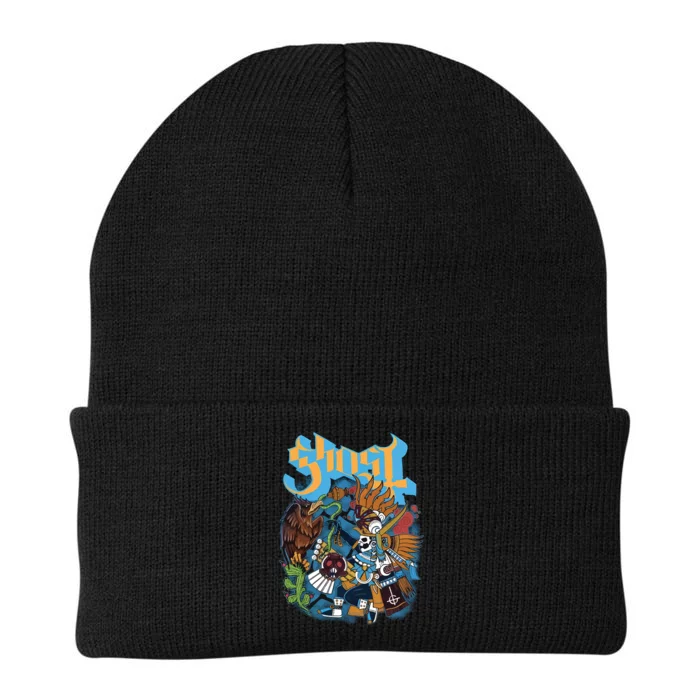 Jonnybush Ghost Chad Mexico City Knit Cap Winter Beanie