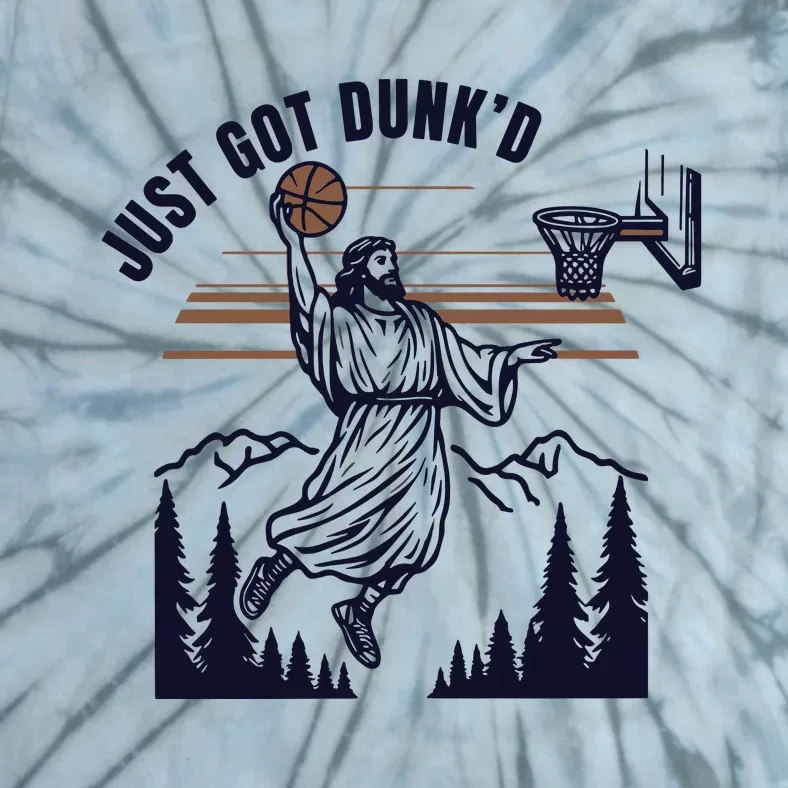 Just Got Dunked Funny Baptism Tie-Dye T-Shirt