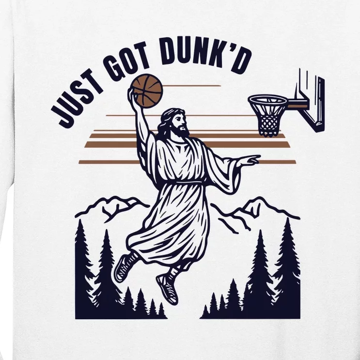 Just Got Dunked Funny Baptism Long Sleeve Shirt