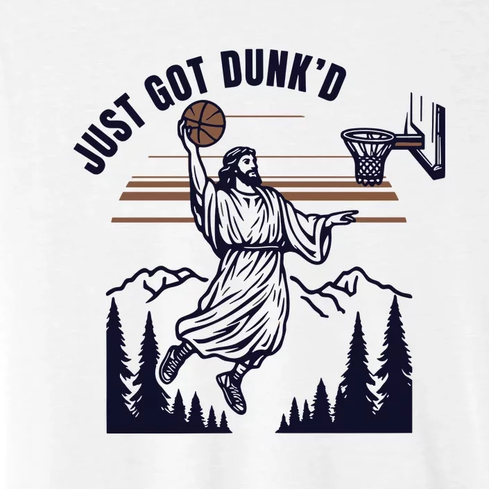 Just Got Dunked Funny Baptism ChromaSoft Performance T-Shirt