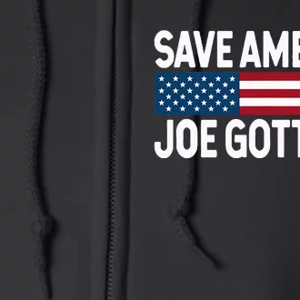 Joe Gotta Go Save America AntiBiden 86 46 Impeach Biden 46 Full Zip Hoodie