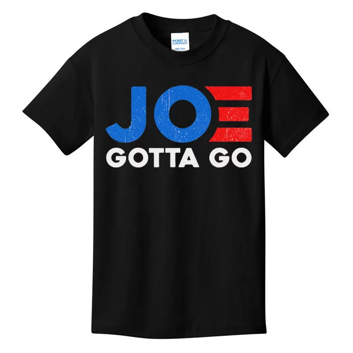 Joe Gotta Go Save America Vote 2024 Kids T-Shirt